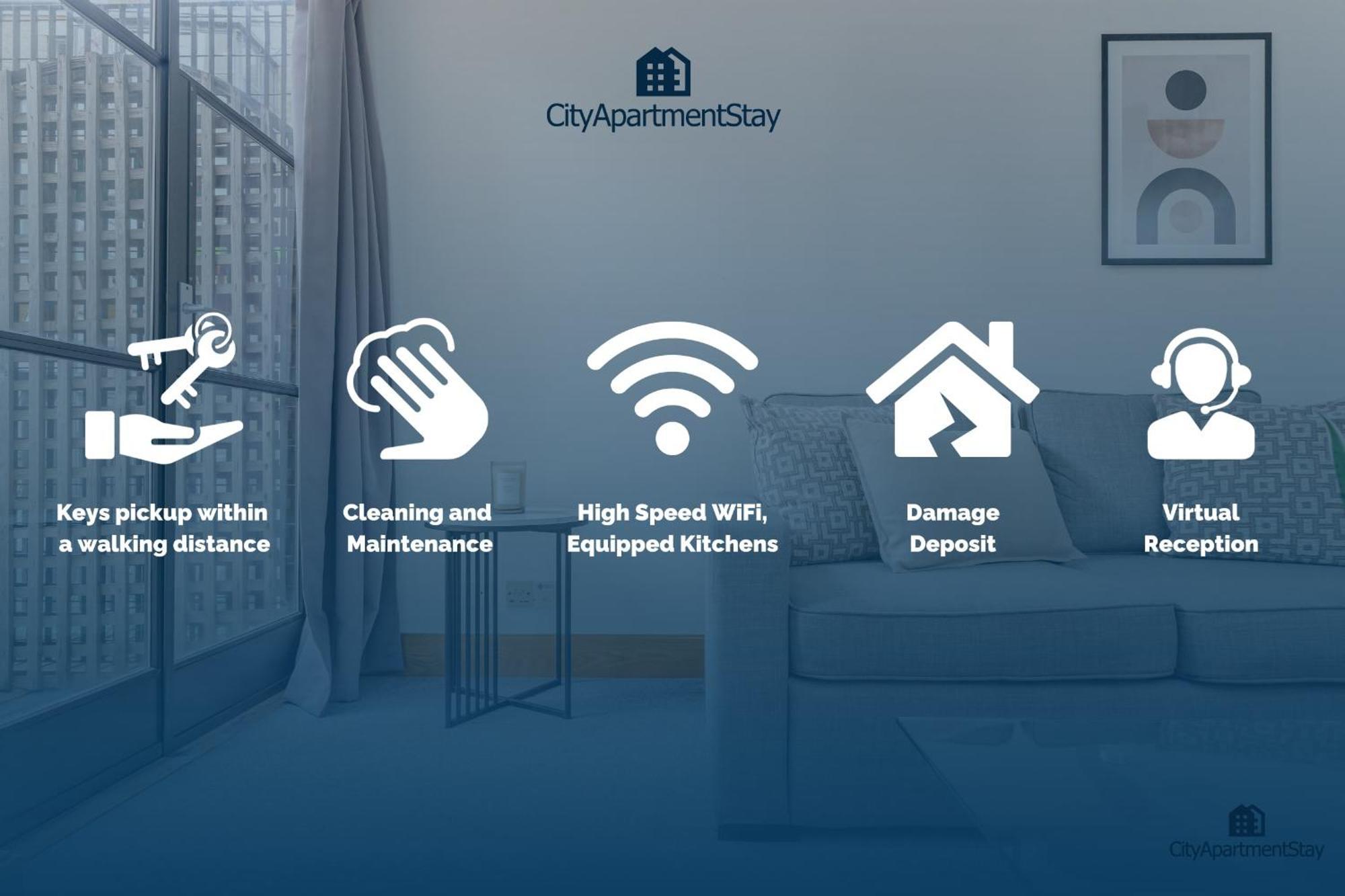 Champs-Elysees - 2Br With Balcony - Cityapartmentstay ปารีส ภายนอก รูปภาพ